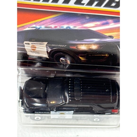 Matchbox Car Ford Police Interceptor Utility Toy Race Cars Kids Diecast Metal - Picture 5 of 8